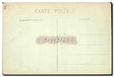 Castelo de Abondant — lado Oeste — Arredores de Dreux (E-et-L.) — Verso