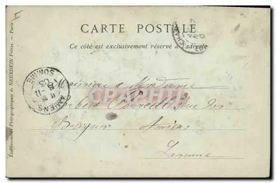 Okręg Chartres — Zamek Villebon — Collection ND Phot, nr 15 — Rewers