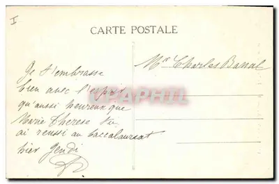 Zamek VAUX (E.-et-L.) — Świątynia Miłości — JAN — Rewers