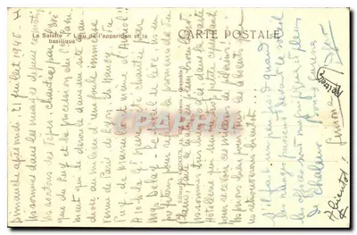ला सैलेट — दर्शन के स्थान और बेसिलिका — ओएल्ड्रोवेन — पीछे