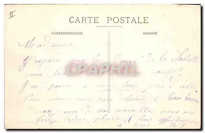 Peregrinación de Nuestra Señora de La Salette — Lado Oeste — G. Faure, Grenoble (Pond-Flot) — Reverso