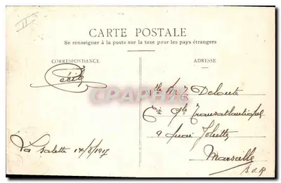 Pilgerung der N.D. de la Salette — Westseite — Verlag: Chapellat — Rückseite