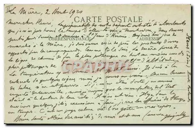 Most Roizonne — Otoczenie LA MURE — A. Mollaret, Grenoble — Rewers