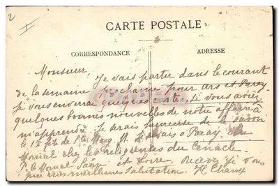 L'Oisans — Massif dos Rousses — Lago Negro — A. Mollaret, Grenoble — Verso