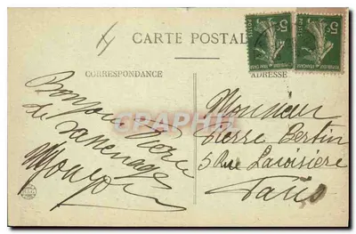 Dauphiné — SASSENAGE — Het Kasteel van de Cotes — Achterkant