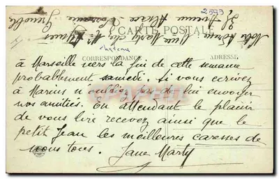 Dauphiné - Sassenage - Het oude feodale kasteel en de Alpenketen — onbekende uitgever, n° 562 — Achterkant
