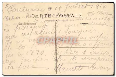 Pontmain (Mayenne) — Bazylika — Pliorges, Przedmioty wiary — Rewers