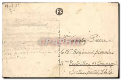 Vale da Zorn - Grande Viaduto da Linha de Ferro Paris-Strasbourg — Verso