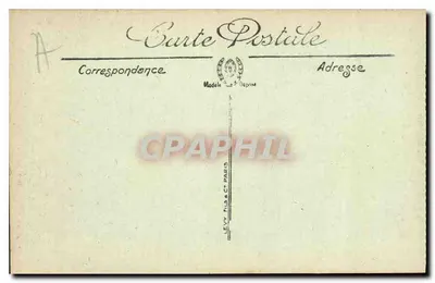 Thann — Ruínas do Engelsbourg — O Olho da Bruxa — Edição M. Girod — Verso
