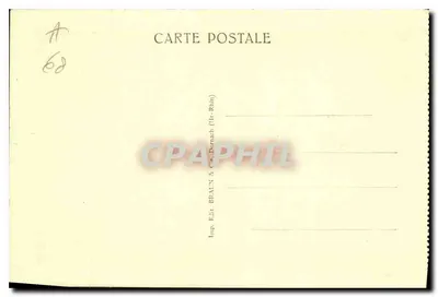 Haut-Kœnigsbourg — Porte des Lions — éditeur Braun & Cie, Dornach (III-Rhin) — Verso
