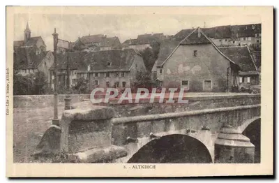 Bilhete postal antigo Altkirch