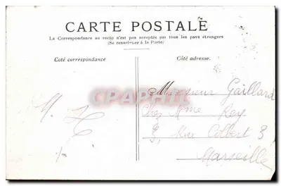 Paryż — La Conciergerie — wydawca nie widoczny — Rewers
