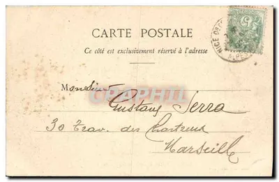 NICE. - Między oliwkami — Wydawnictwo Giletta, fot., Nice, nr 469 — Rewers