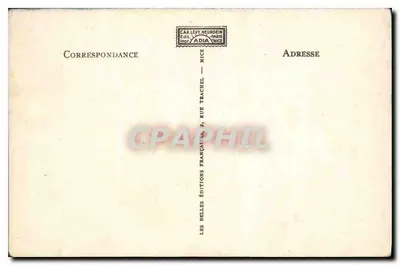 Draguignan — Publiczny ogród — Wydawnictwo Adia, Nice — Rewers