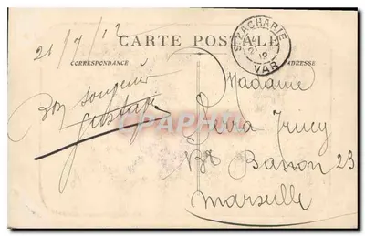 La Sainte-Baume — Scalini della Grotta — Editore non visibile, n° 30 — Verso