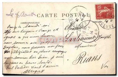 Orange - Arc de Triomphe (Côté Nord) — wydawca nieznany, n° 53 — Rewers