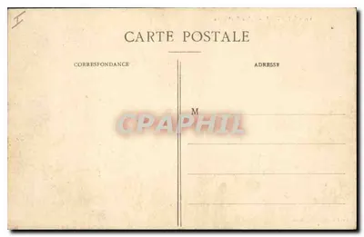 Chartres - Igreja de São Aignan — vista da fachada com roseira — editor Ch. Fountaîny, Dreux — Verso