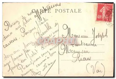 Lyon — Fontaine Bartholdi — M.F. n°19 — Verso