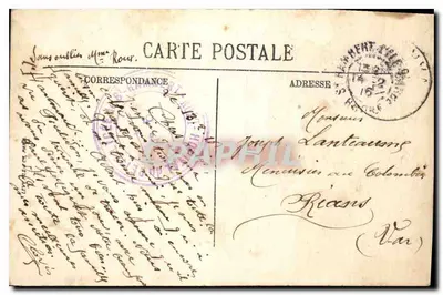 LYON — Pomnik Dzieci Rzeka, Most Boucle, Coteau Saint-Clair — Selecta — Rewers
