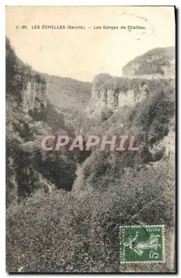 Les Échelles (Savoie) — As Gorges de Chailles — C.89