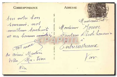 Nice. Promenada Anglika i Dziewicza — LL, nr 361 — Rewers