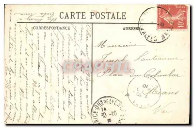 Nice - Cimiez - Cour du Monastère - Le Puits — LL, n° 207 — Rewers