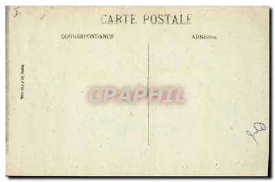 Bourges — Wnętrze Katedry — Statuy Pogrzebowe Aubespines — A. Auxenfans, wydawca, Bourges — Rewers