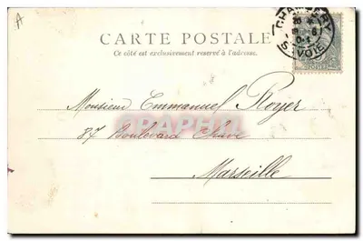 Abtei Haute-combe — Aix-les-Bains — Verlag VARDY n° 27218 — Rückseite