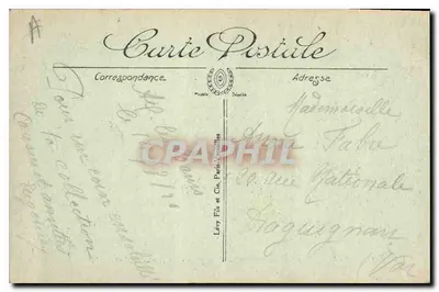 Aix-les-Bains — Jezioro Bourget, Mały Port i Ząb Kocura — Lévy Fils et Cie, Paryż-Venelles — Rewers