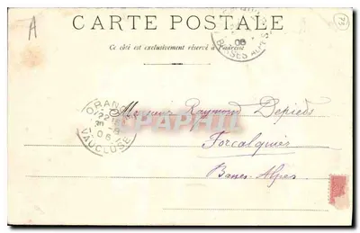 Aix-les-bains - Arco de Campanus — editor J.T. n° 905 — Verso
