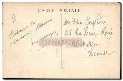 Rix-les-Bains (Savoie) - Vista Geral no fundo, o Lago do Bourget — editor 'Brestes', n°7 — Verso