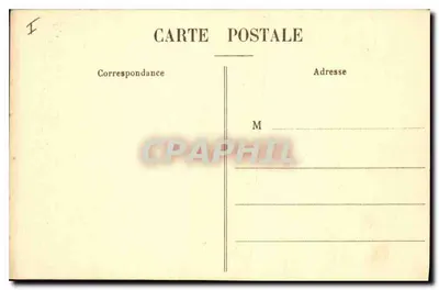 Rouen - Place de la Pucelle — figura Panny Paryskiej, wydawca C.E. n° 142 — Rewers