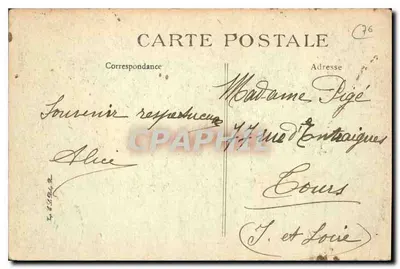 LE HAVRE — Sainte-Adresse — Plaża — Graphil n°204 — Rewers