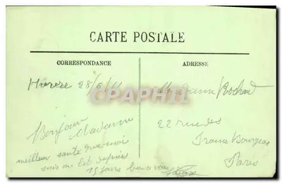 Le Havre — A Rua de Paris — I.L. — Verso