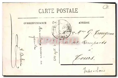 Le Havre — A Bolsa e o Porto do Comércio — LL n°84 — Verso