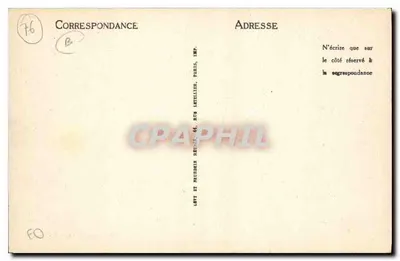 Le Havre — La Plage — Edición especial 'Aux Touristes' — LL — Reverso