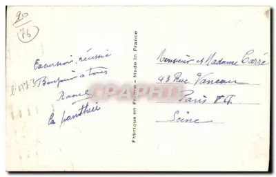 Le Havre - La Place Gambetta y el Muelle de los Yates — editor no visible — Reverso