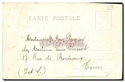 Le Havre — Molo w Sainte-Adresse — N.G. — N° II — Rewers