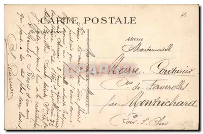 Le Havre — Museum and Paris Street — Publisher E.P.D. No. 41 — Back