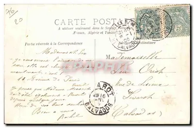 Le Havre — Il Museo — N.G. — N°5 — Verso