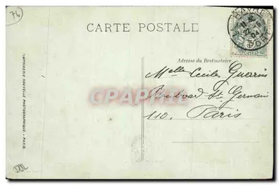 Le Havre — Embarcação a vela no Avant-Port — Simon, Le Havre — Verso