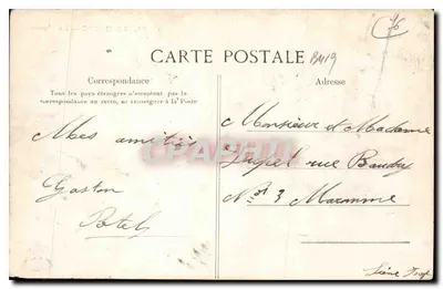 Le Havre – Muzeum – Wydawca E.D. n°64 — Rewers