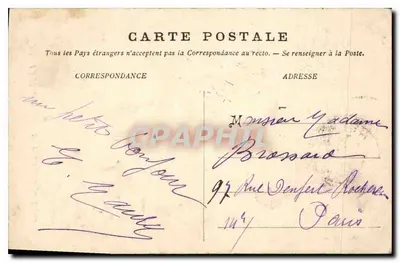 Le Havre — Un Transatlantique à quai — Le Havre, n°58 — Verso