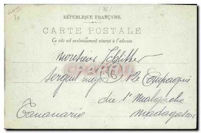 Le Havre — La Rentrée du bateau de Trouville — LE. — Verso