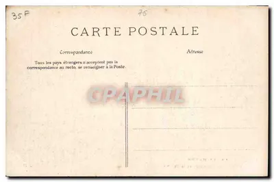 De Handelsbrug en de Bouteuse — Le Havre — J.M. 56 — Achterkant