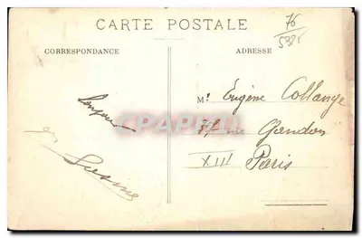 Palais des Régates du NICE HAVRAIS — vue panoramique du complexe maritime avec drapeaux et bâtiments côtiers — éditeur H. L. V. n° 76 — Verso