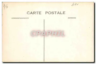 Le Havre — Plac Gambetta i Ulica Paryska — G. F., Le Havre — Rewers