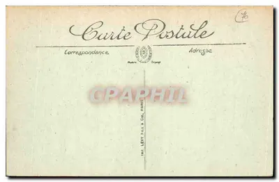 Le Havre — O Jardim Público e a Rue de Paris — LL. — n°76 — Verso