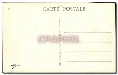 Le Havre - Pałac Sądowy — Wydanie 'La Cigogne' n°2, Fils Gambetta — Rewers