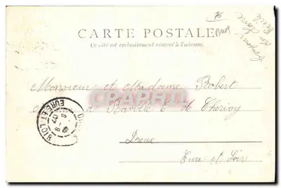 Hôtel de ville — Le Havre — wydawca nieznany, numer seryjny nie widoczny — Rewers